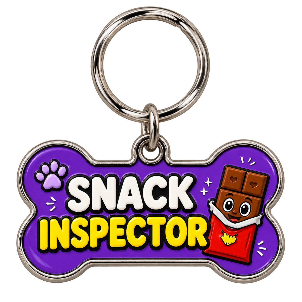 Snack Inspector Charm